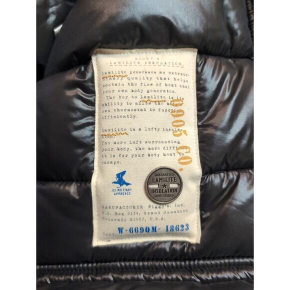 NWT Wiggys Type-B21 Lamilite Womens Jacket Flying Cold Weather Black Gov… - Picture 7 of 12